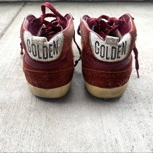 “Golden Goose” Burgundy Mid Star